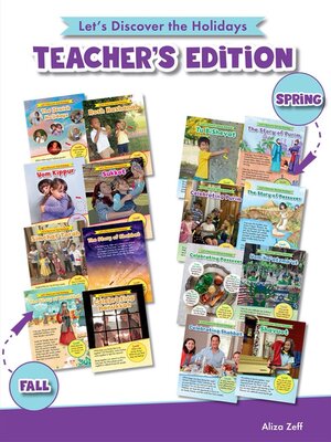 cover image of Let's Discover Holidays Teacher's Edition